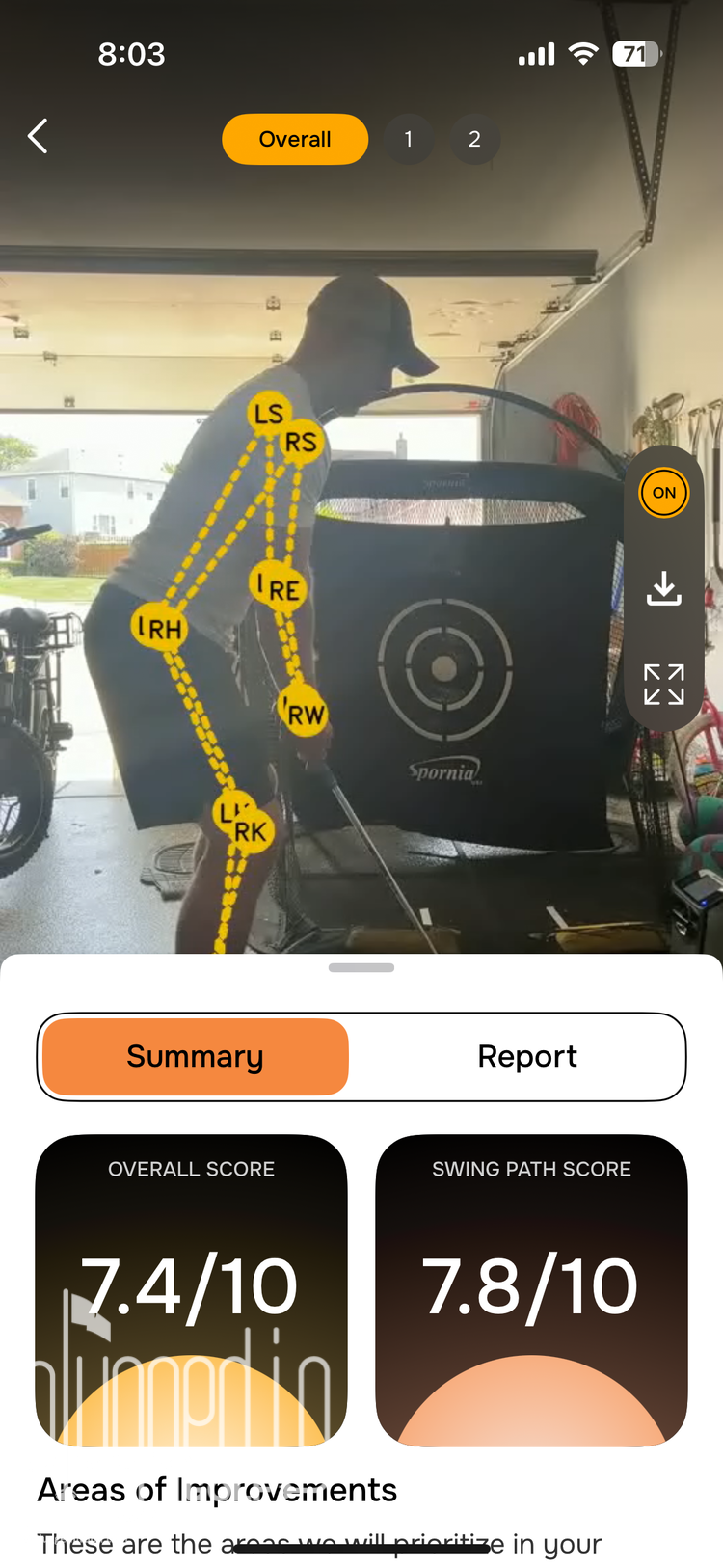 Mustard Golf App